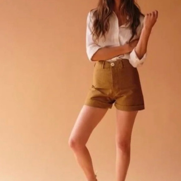 Jesse Kamm cut off shorts in Tobacco size 8 (or 6) - Picture 3 of 7